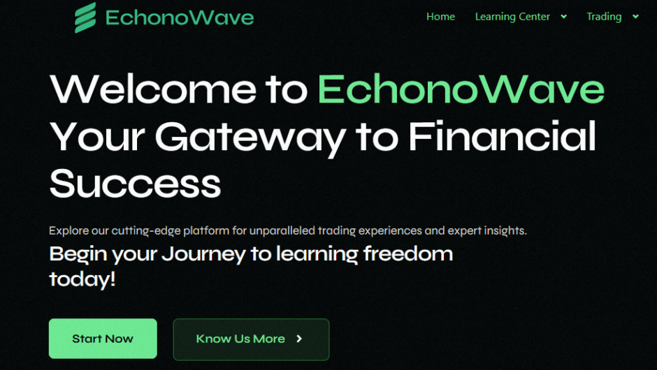 EchonoWave – отзывы, не выводят деньги, помощь юриста !