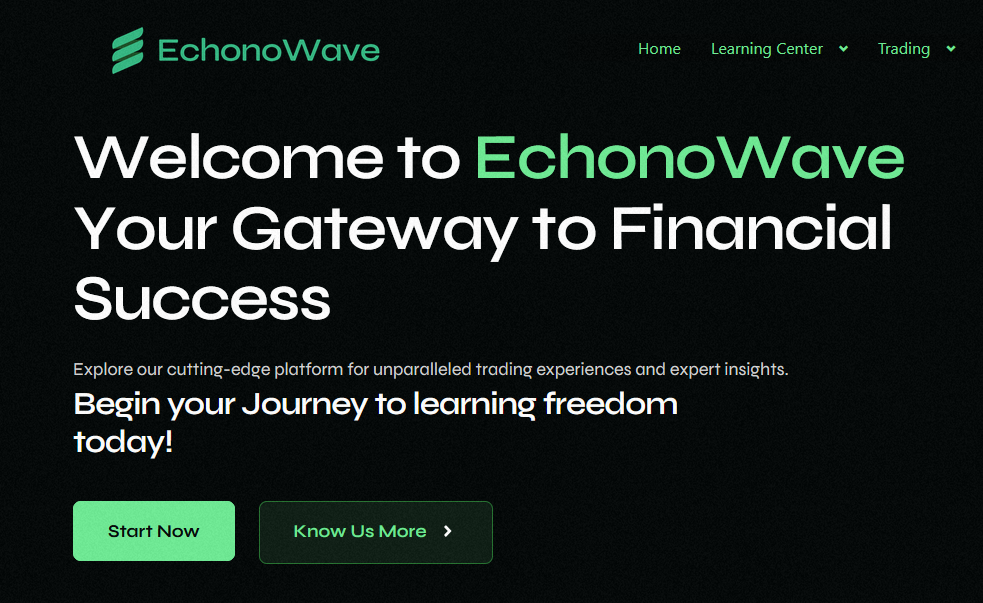 EchonoWave мошеннический проект
