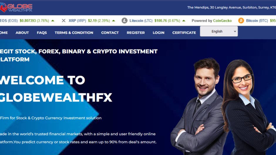 Globewealthsfx – отзывы о брокере: как вернуть деньги?  