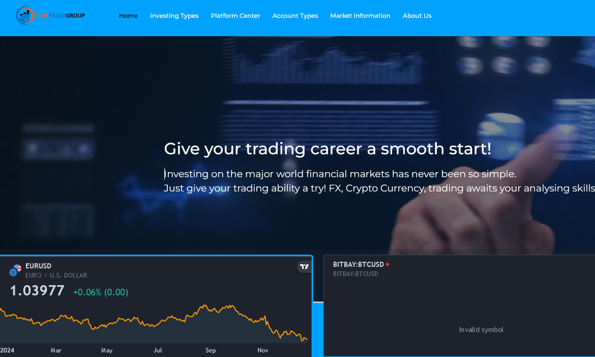 Sure Trade Group мошеннический проект