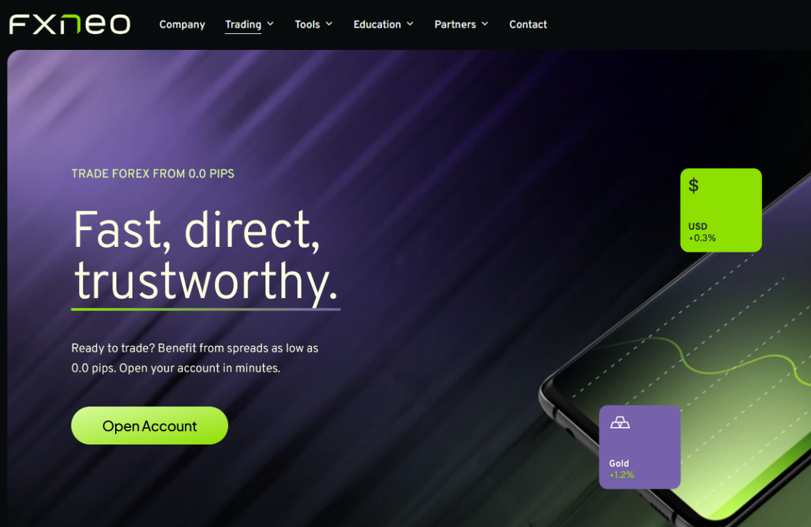 FX Neo мошеннический проект