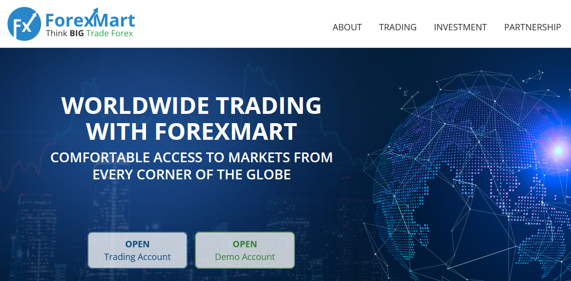Forexmart мошеннический проект