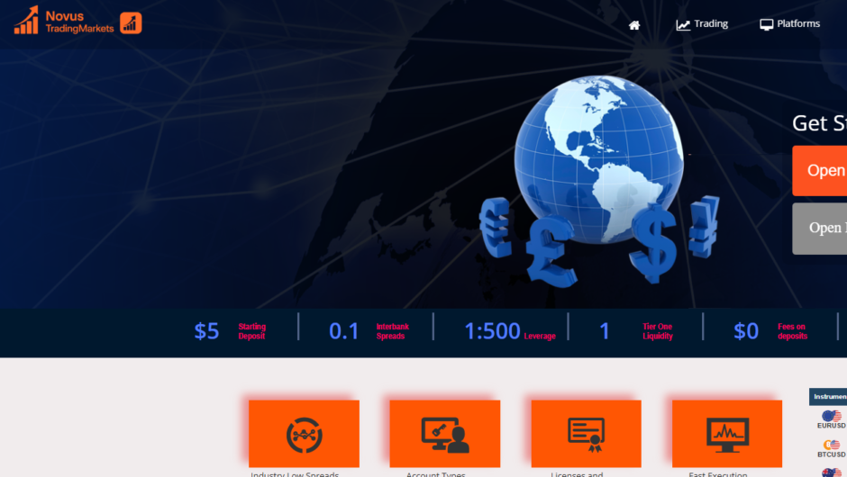 Брокер Novustradingmarkets: отзывы клиентов, оценка безопасности и правовой статус